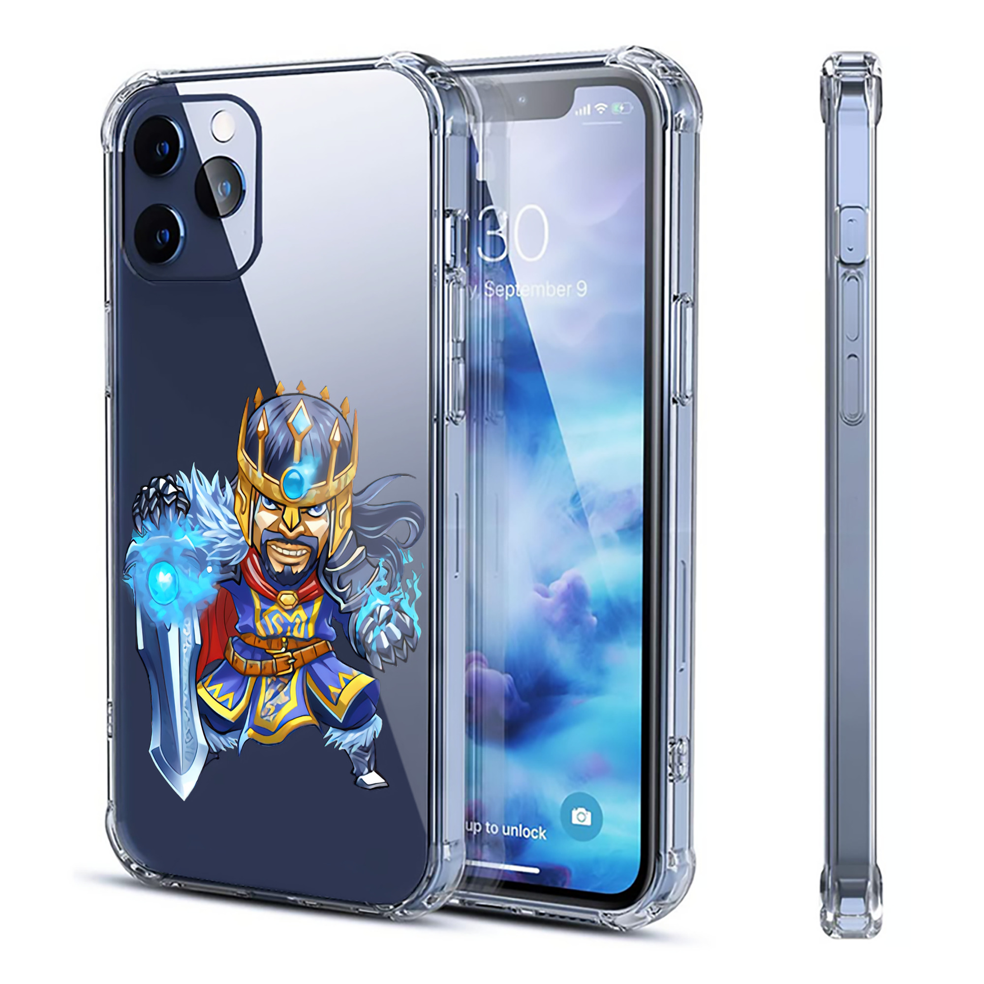 （画像用） リーグ・オブ・レジェンド League of Legends LOL 【iPhone 12シリーズ対応】透明スマホケース（クリアソフトケース）